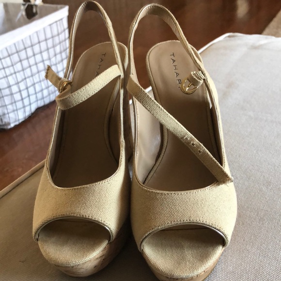 TAHARI Heel cork shoes - Picture 4 of 4